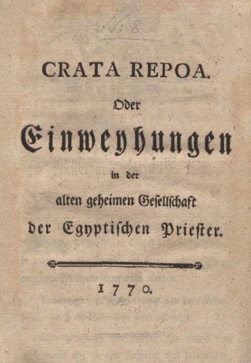 Crata Repoa, 1770