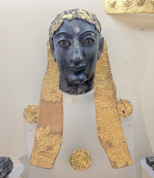 Apollon mit goldenem Lorbeerkranz