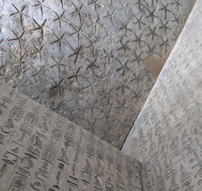 Sternenhimmel in der Pyramide von Unas