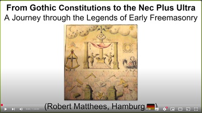 Youtube: Early Degrees Freemasonry